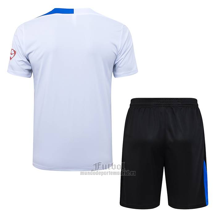 Chandal del Paris Saint-Germain Manga Corta 2025-2026 Blanco - Pantalon Corto